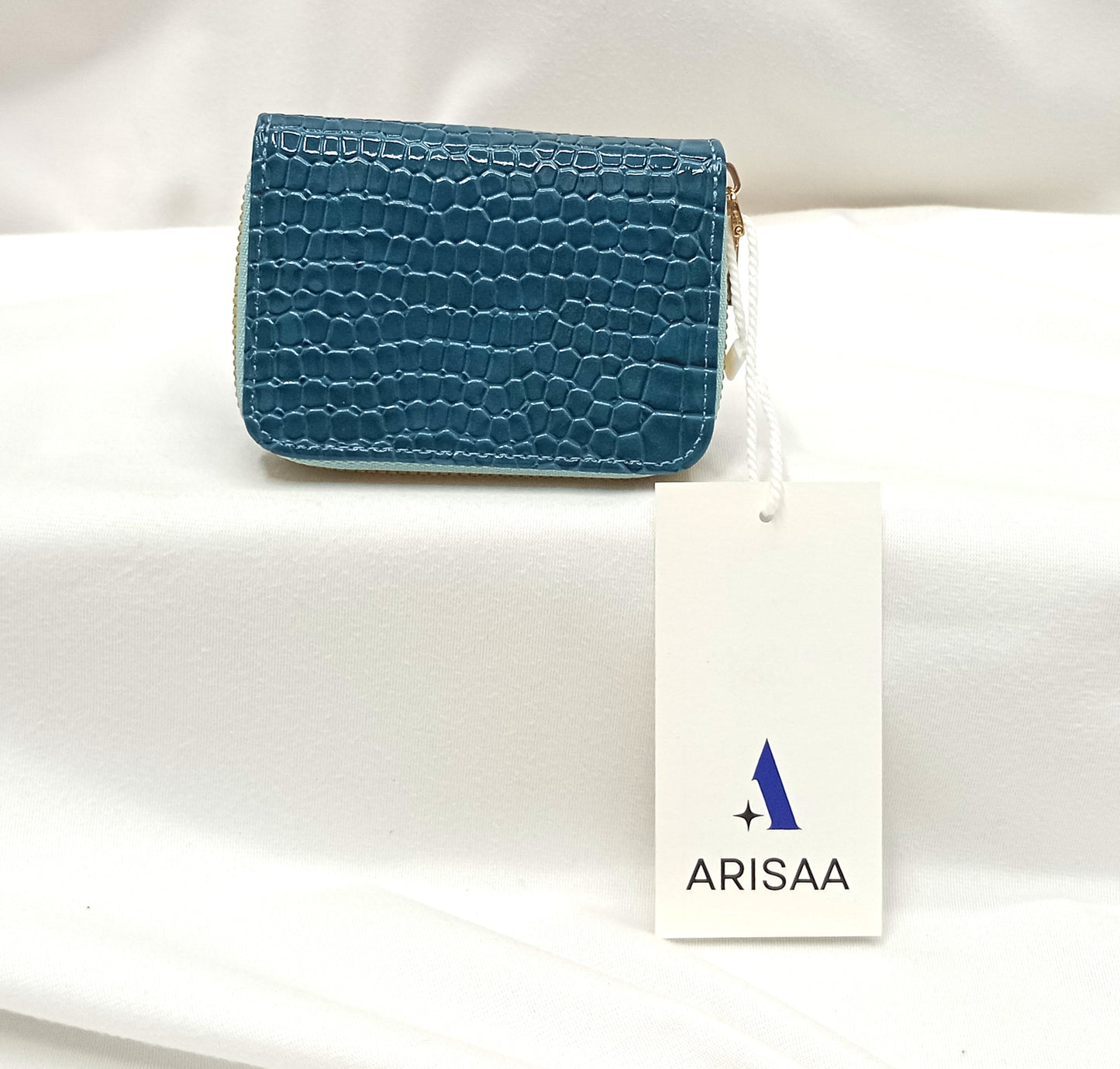 Small blue shade wallet