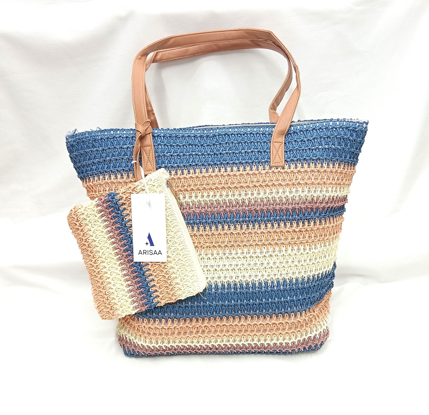 Multi colour big hand bag for regular use