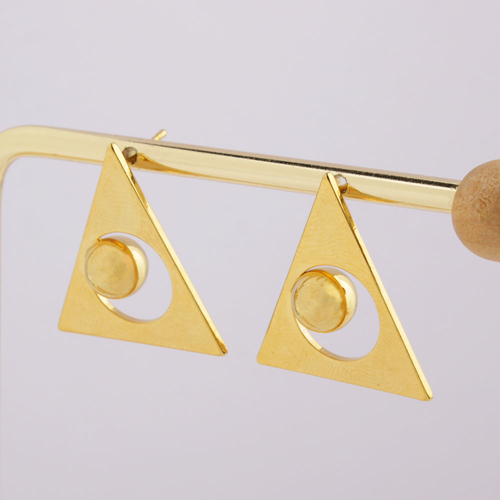 Triangle small earring
