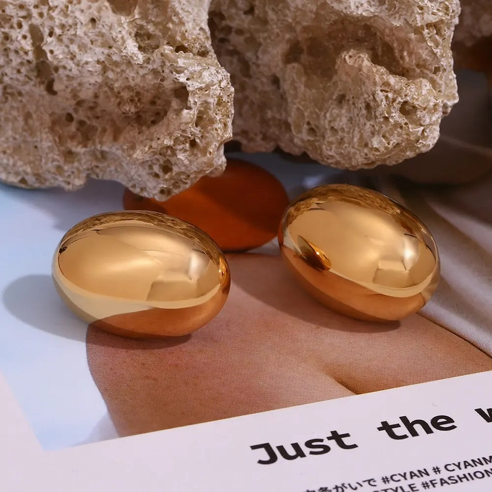 Mini glossy stud earring for women online