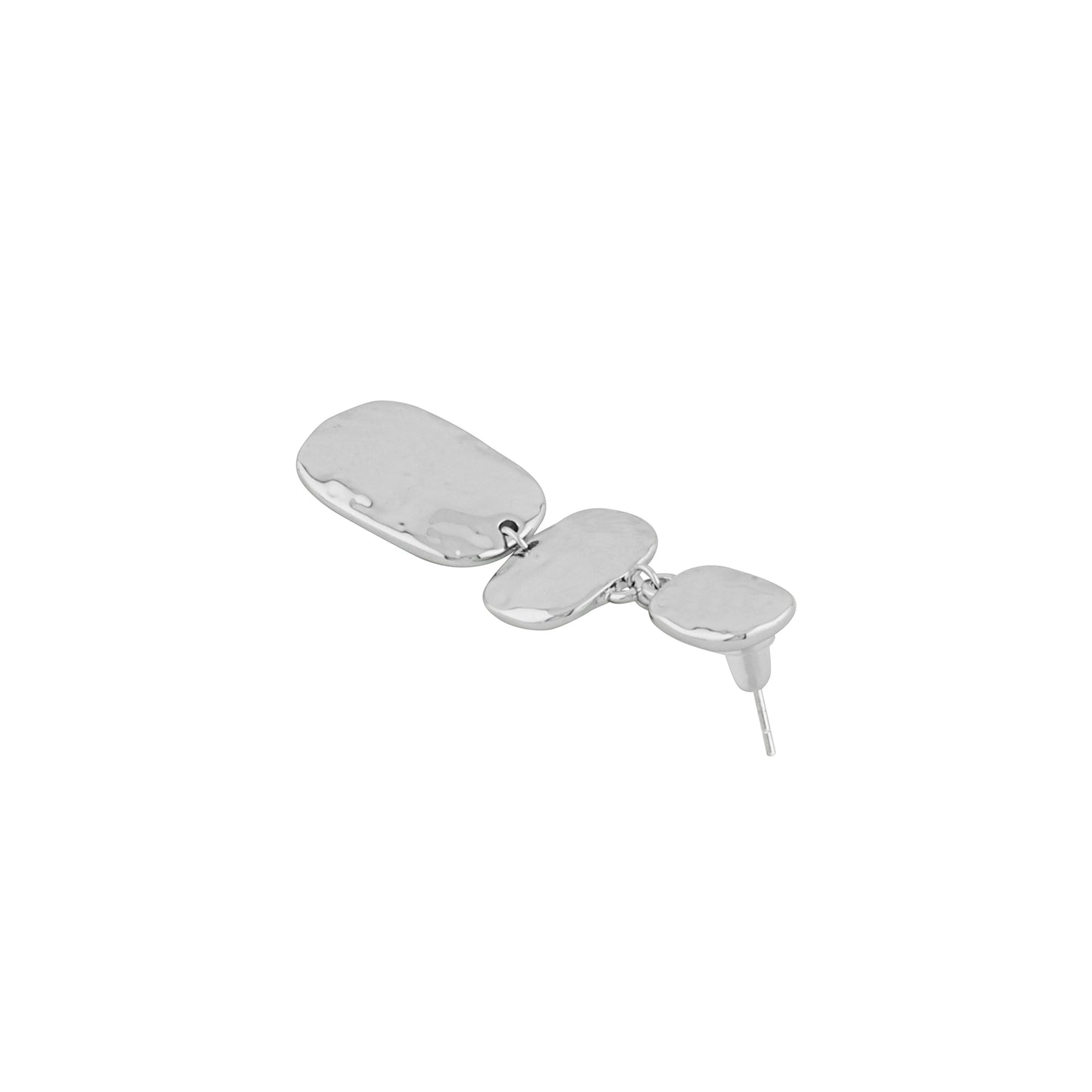Silver drop dangle