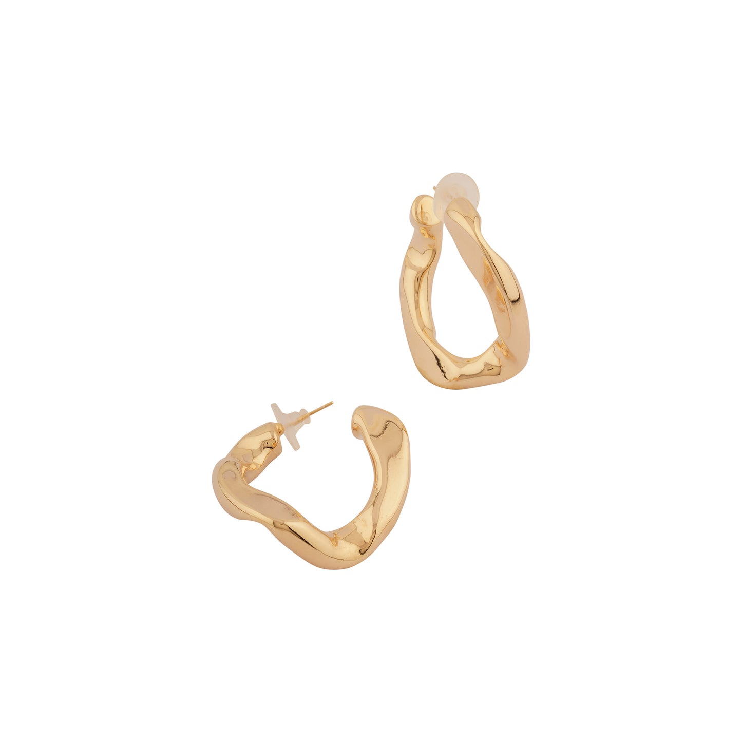 Special shape gold dangles