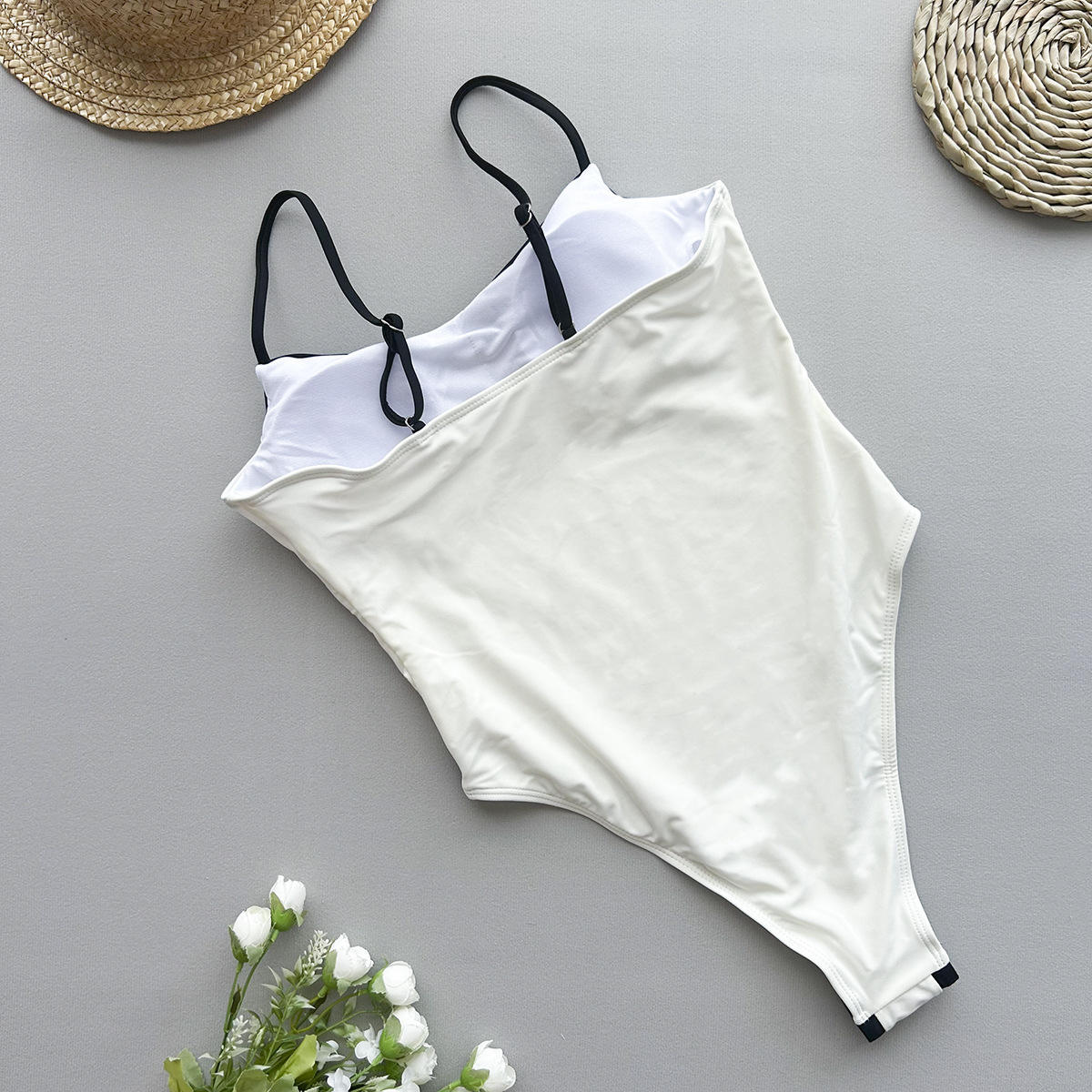 white comfortable swim suit