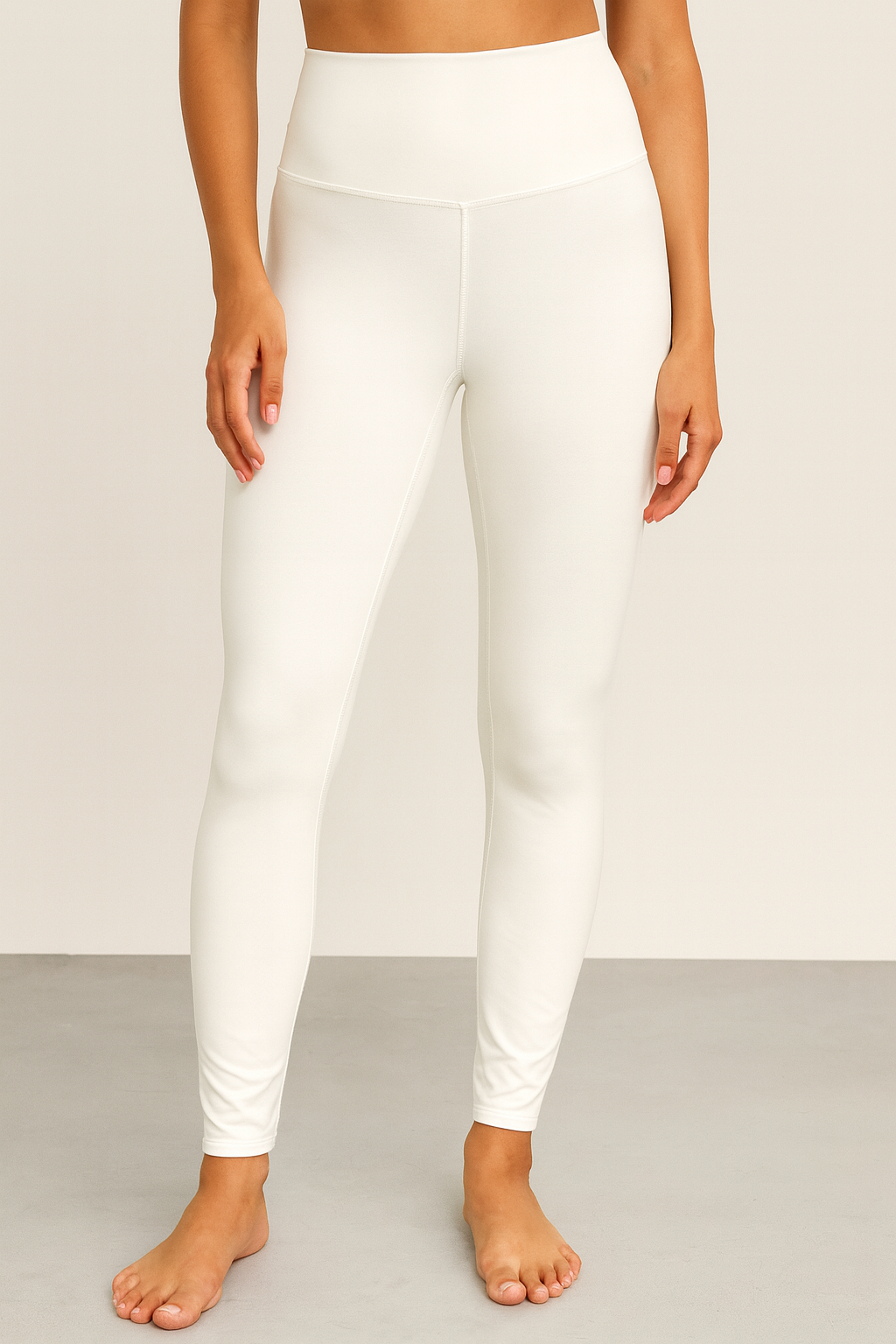 White Pant Yoga For Female