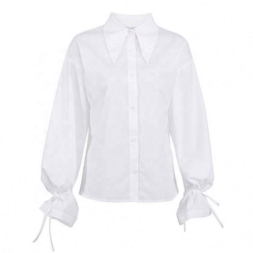 Hand note full neck white top