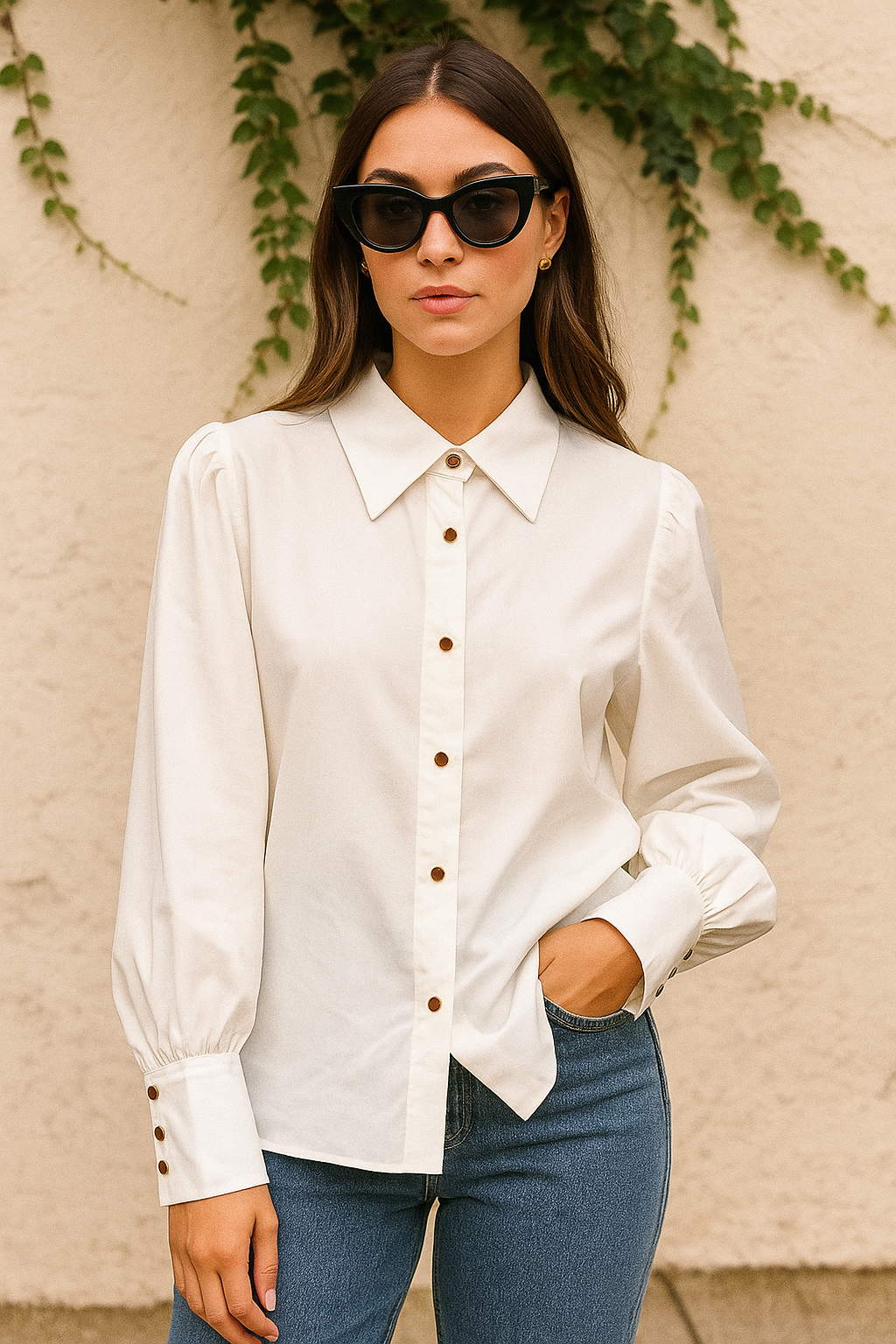 Long Hand Cool Look Shirt For Female