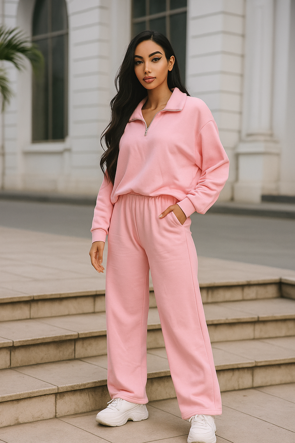 Long Hand Beautiful Cord Set For Women