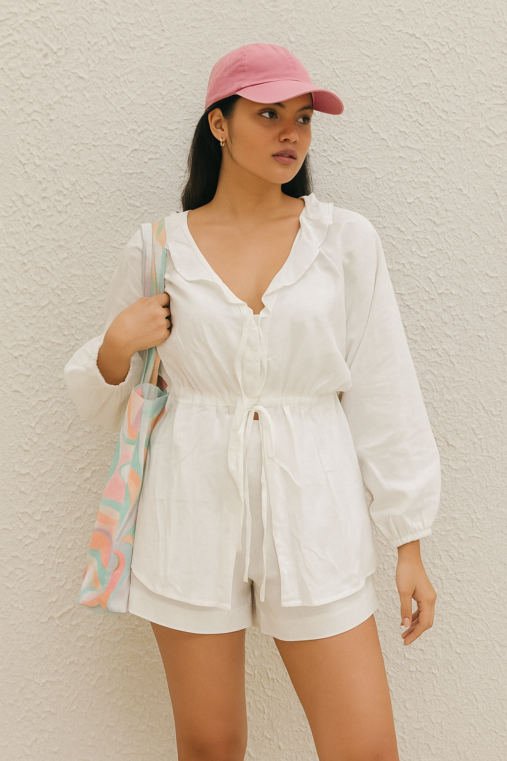 New Style Tang Top With Knot For Women