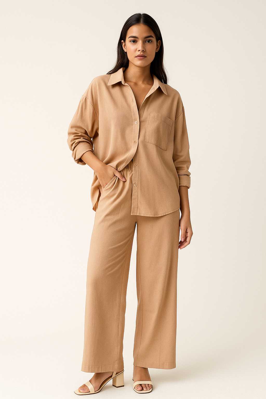 Long Pant With Shirt Set For Causal Look