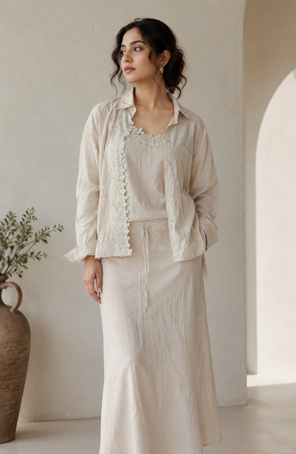 Stylish Embroidery 3Pcs Set
