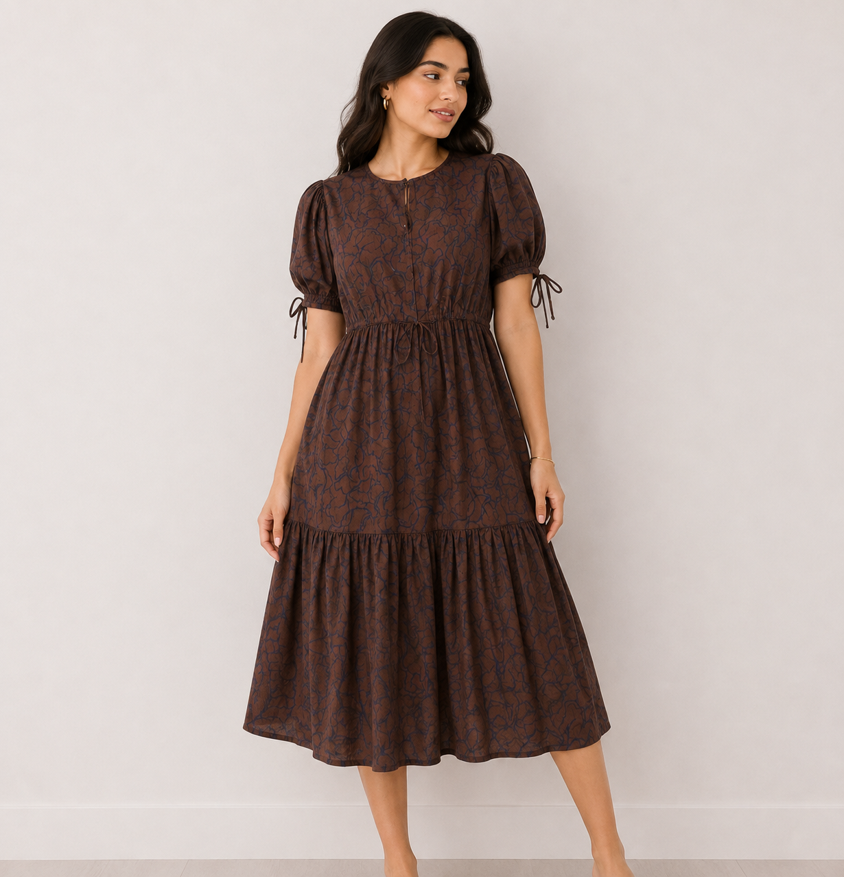 Brown Belle Dress