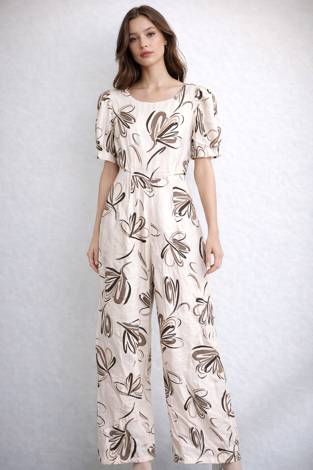 Brown Colour Jumpsuit For Women