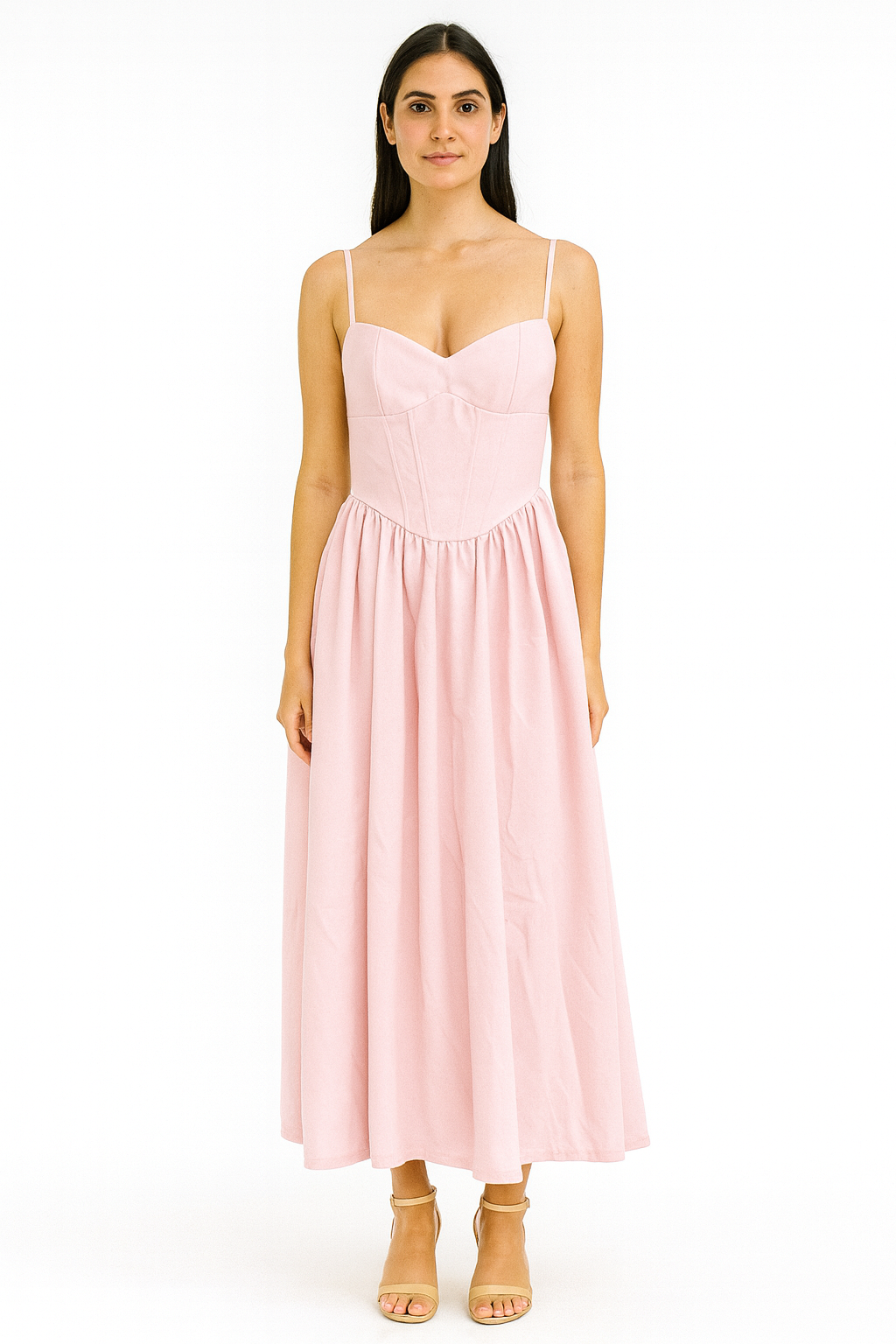 Pretty flared dress for party look