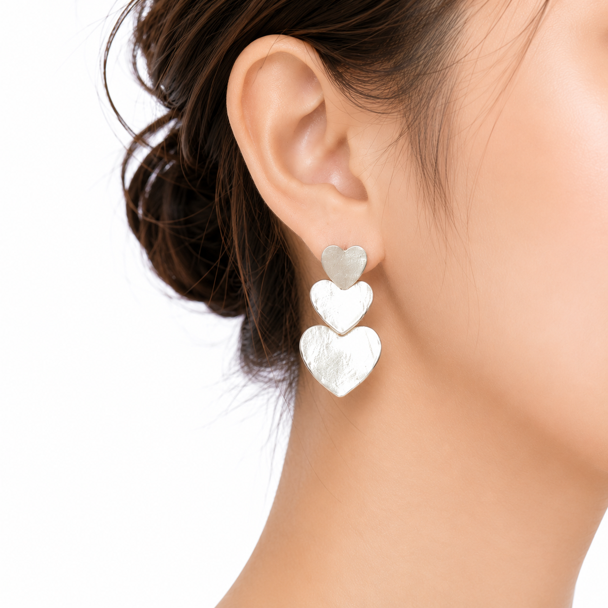 Heart Shape Elegant Earing