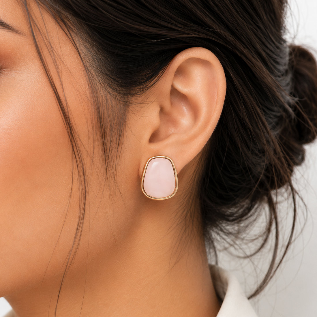 Cotton Candy Pink Earrings