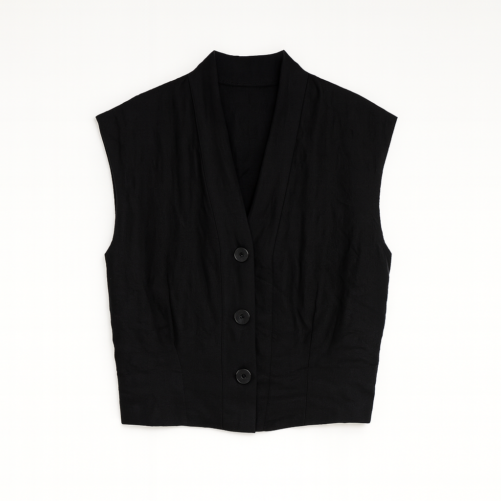 Sleeve less crop shirts for girls