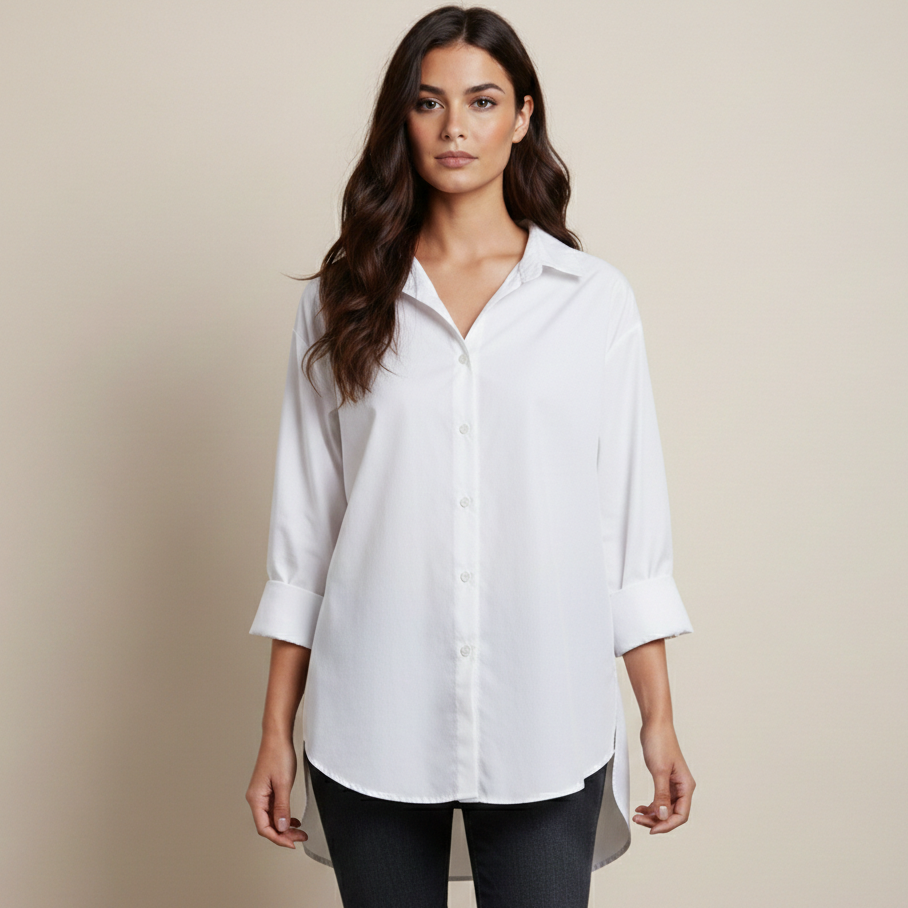 Formal Look White Shirt For Women