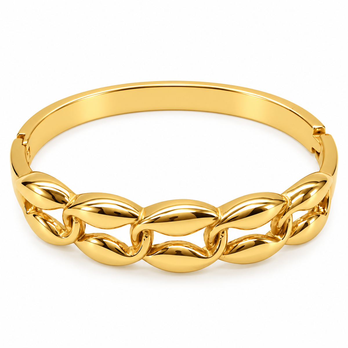 Golden Enteral Link Bracelet
