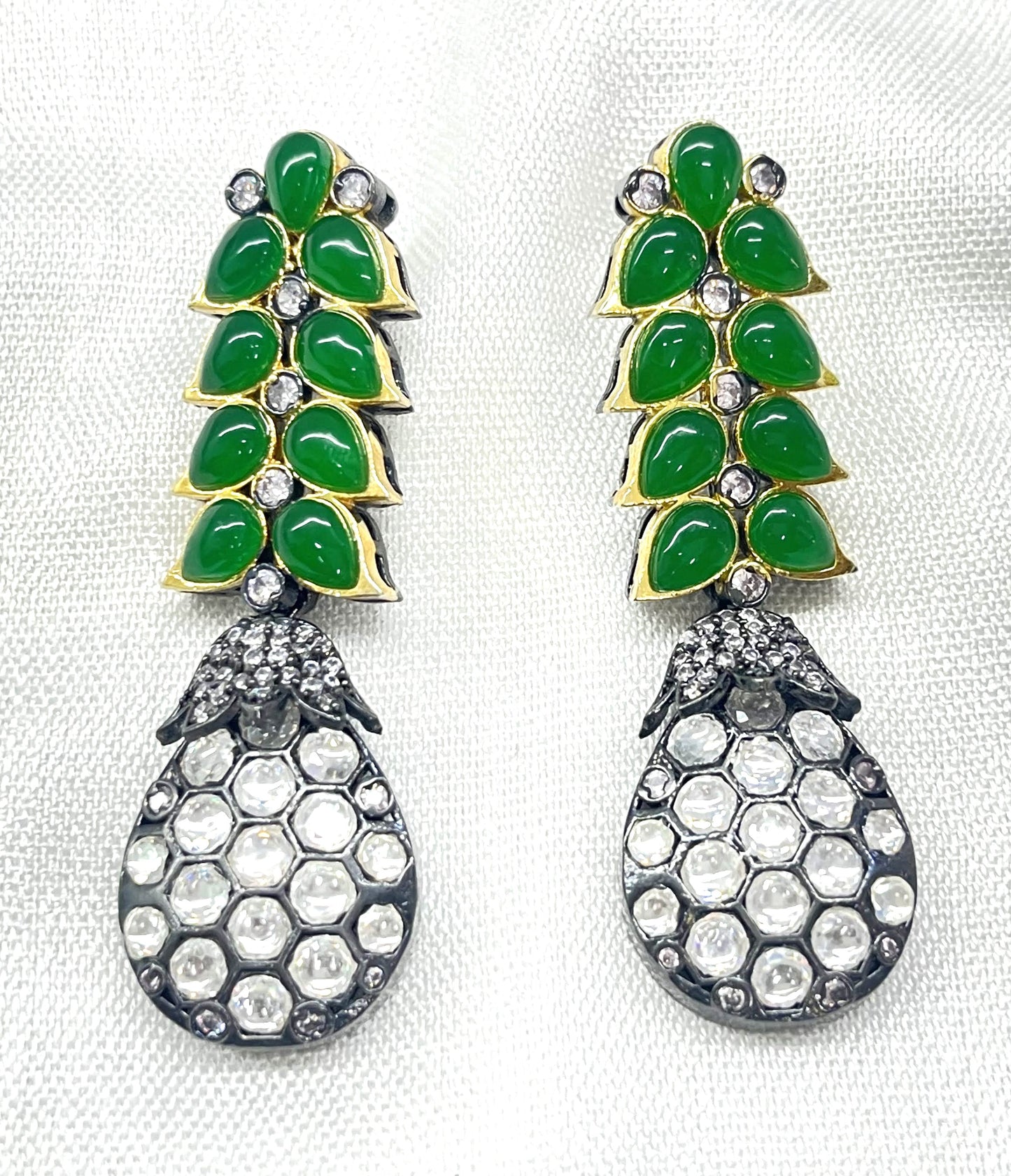 Verdant Snowdrop Earrings