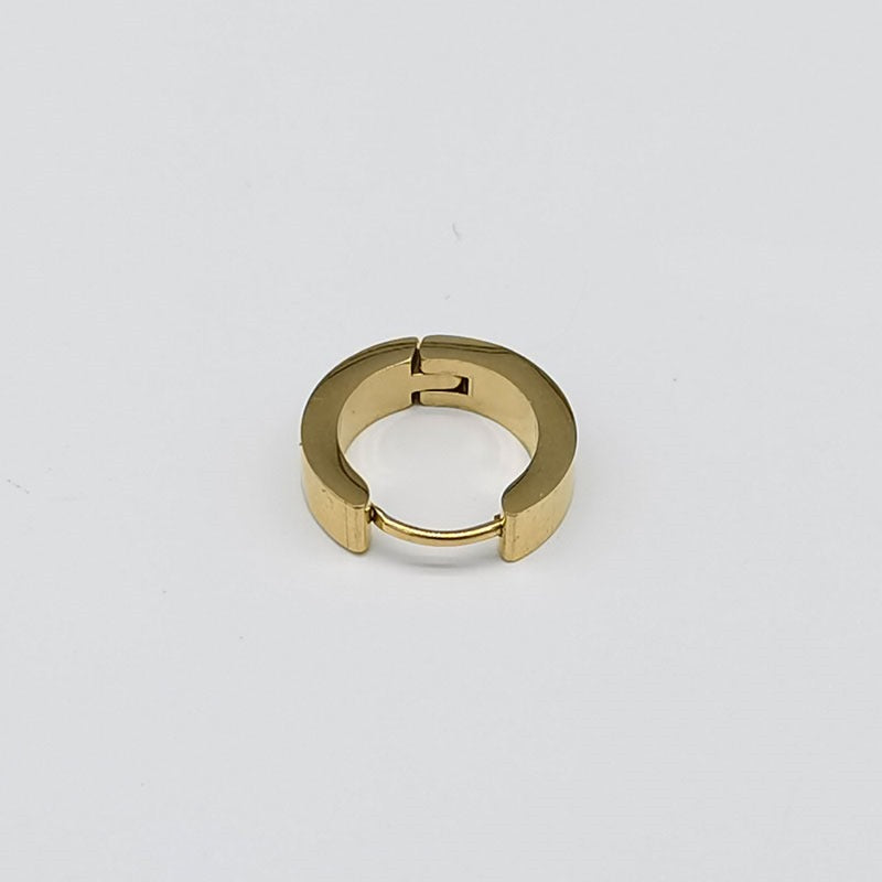Silver colour with finish of gold small earring