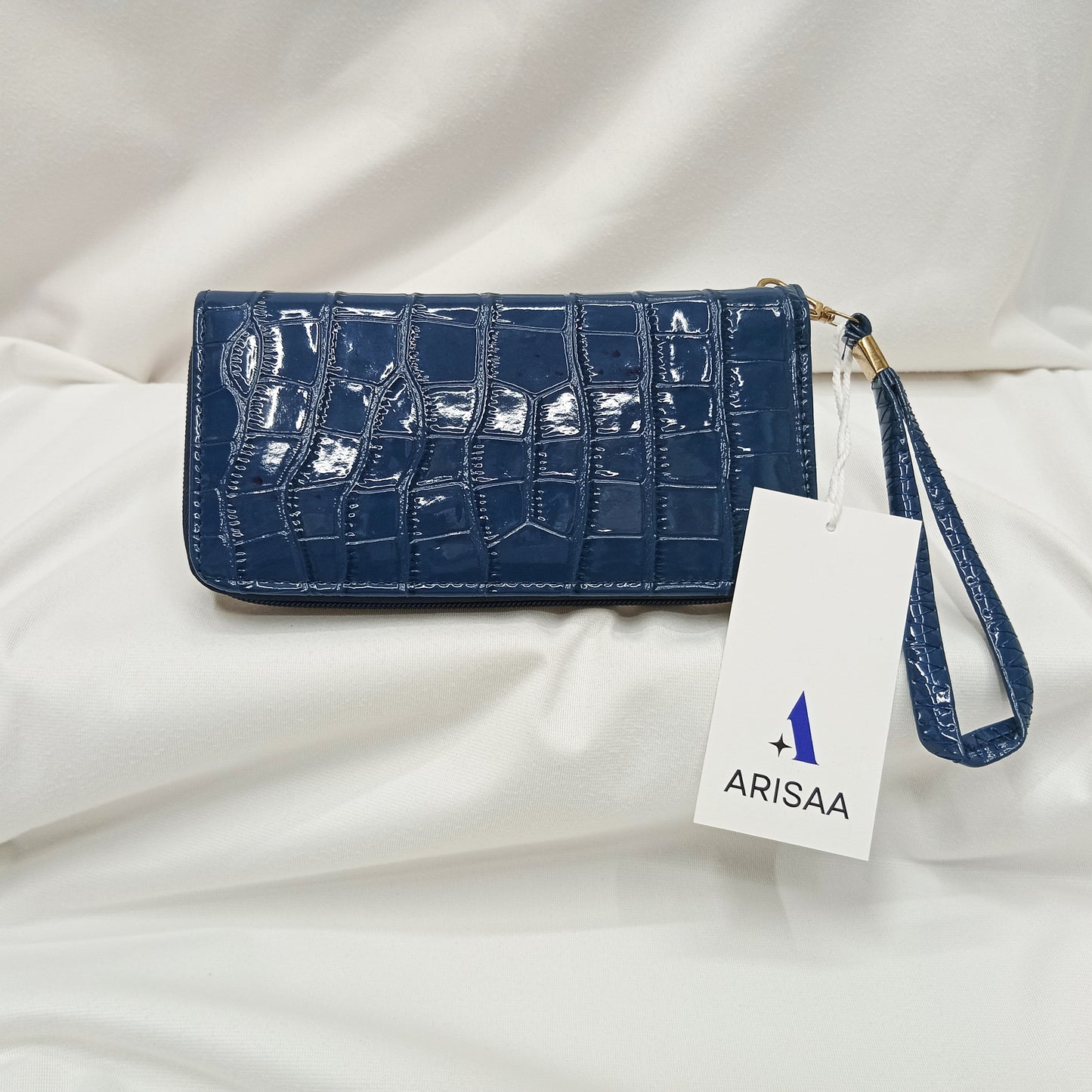 Alligator skin black colour wallet