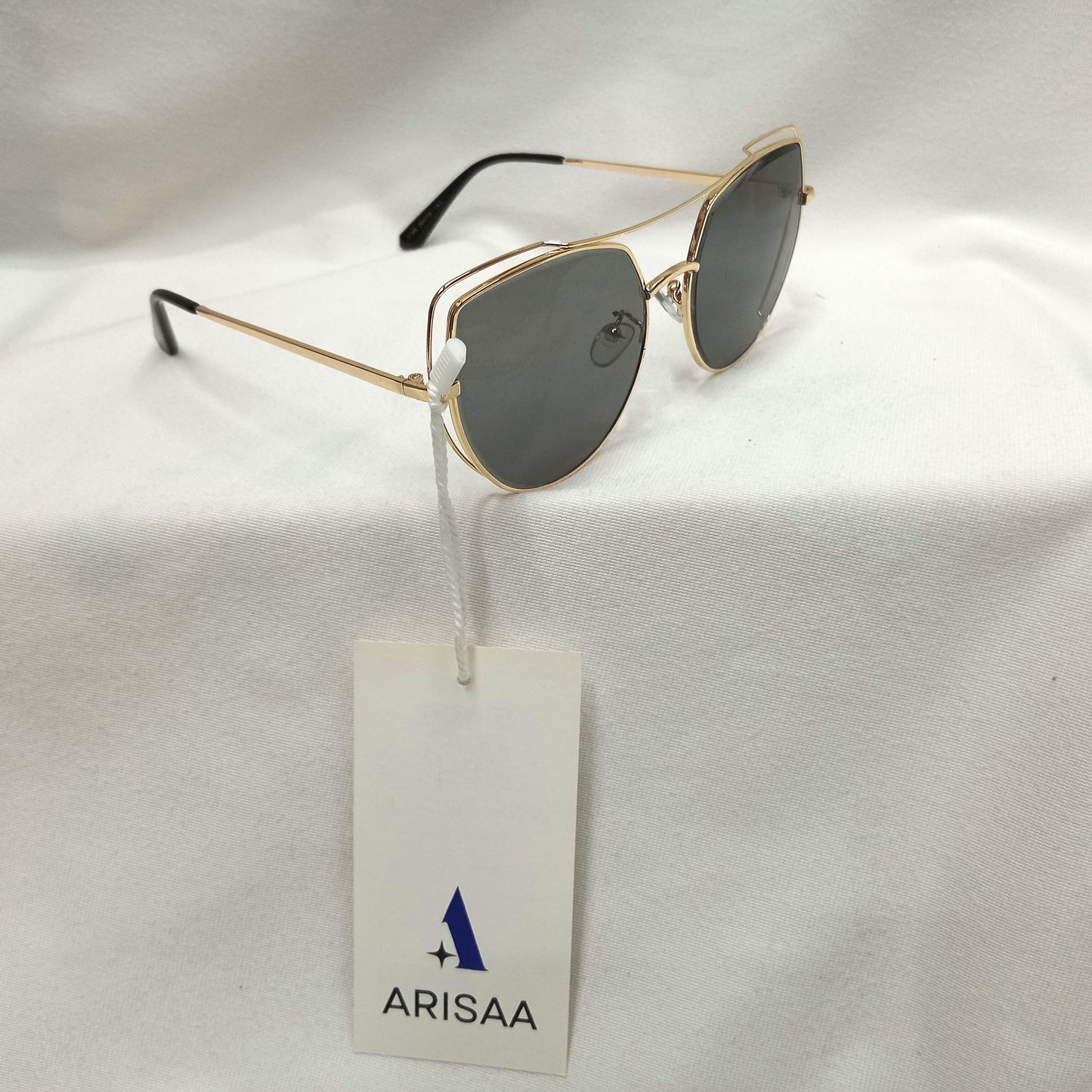 Gray Aviator Sunglasses