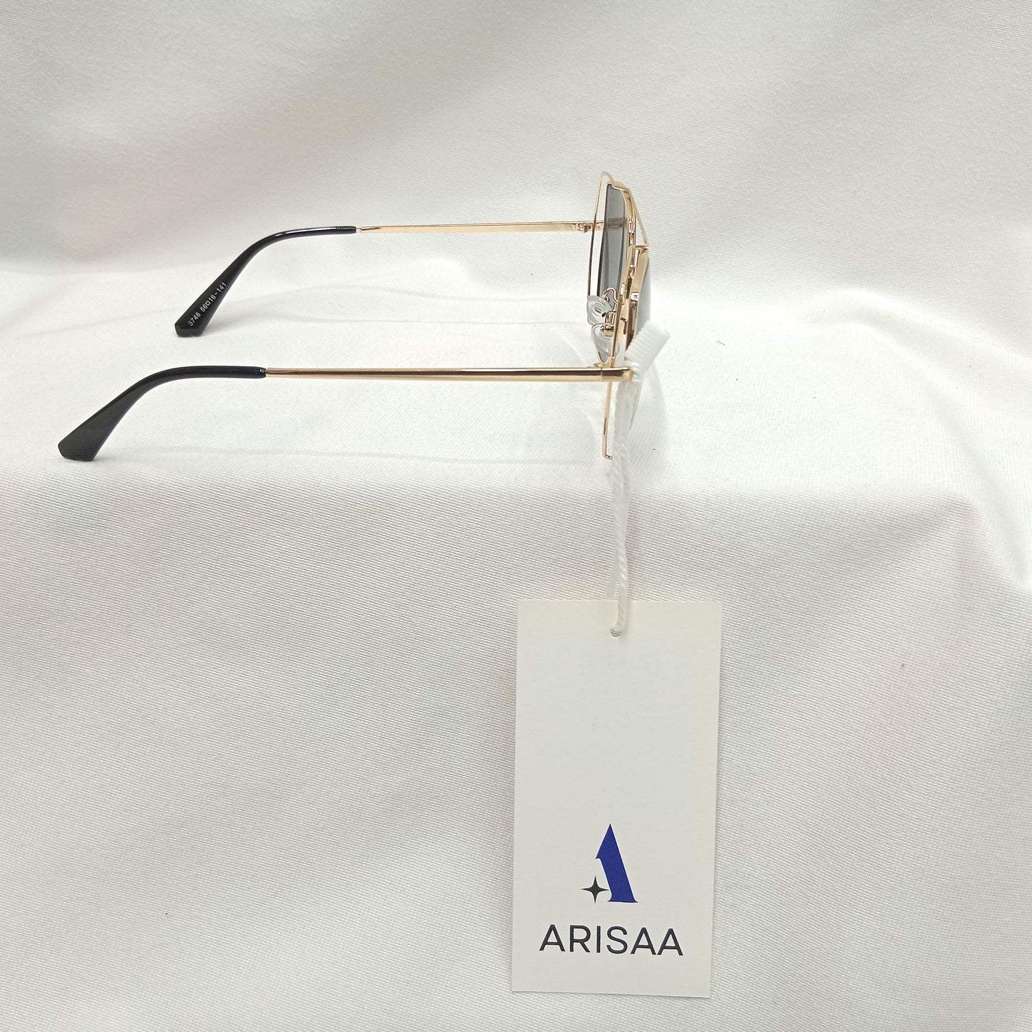 Gray Aviator Sunglasses