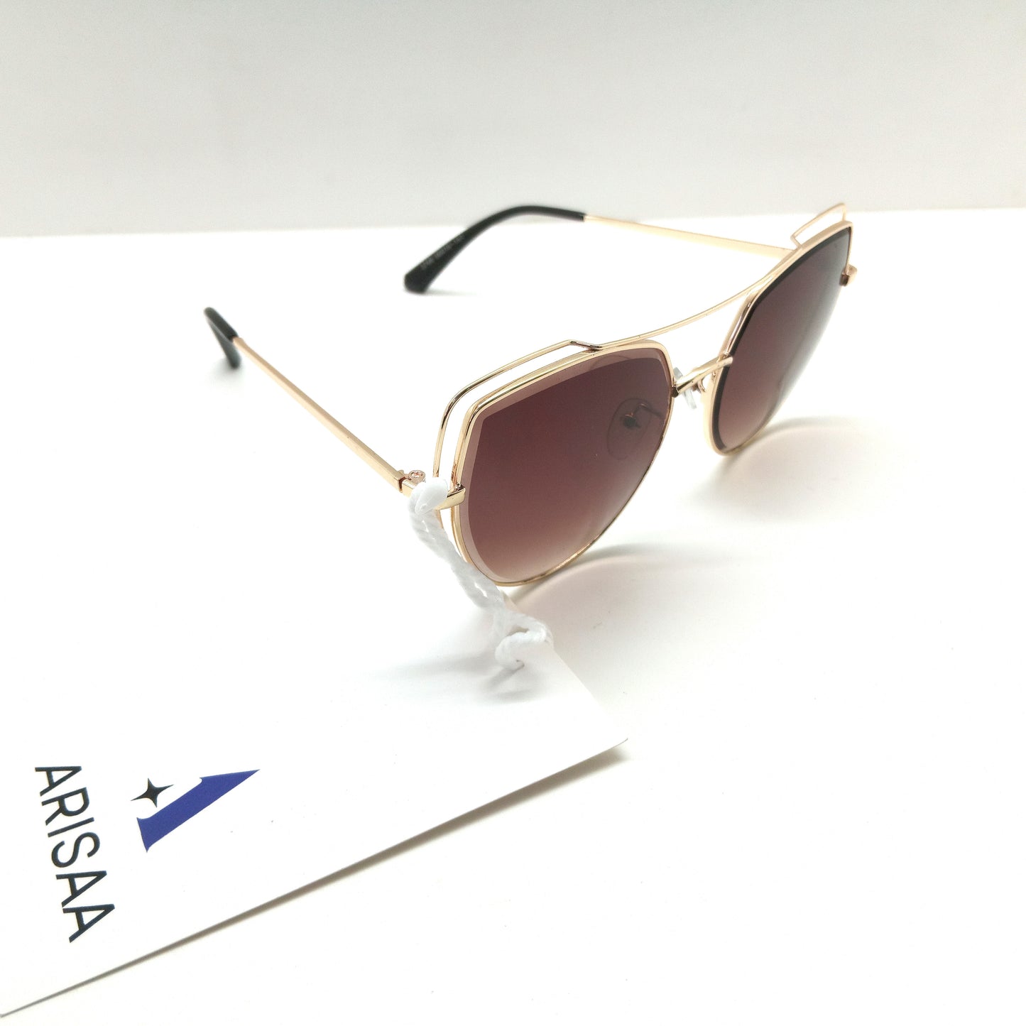 Brown Aviator Sunglasses