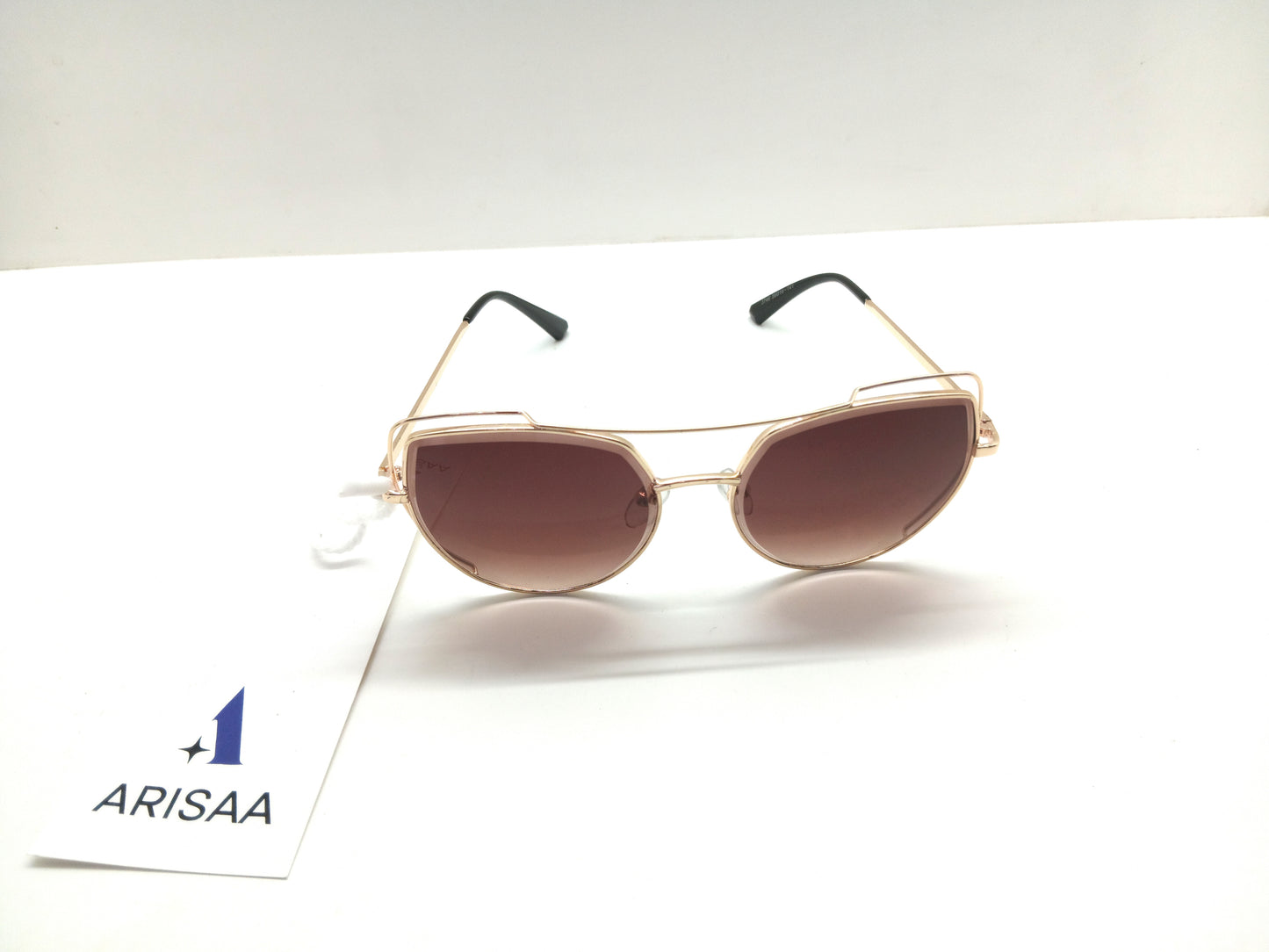 Brown Aviator Sunglasses