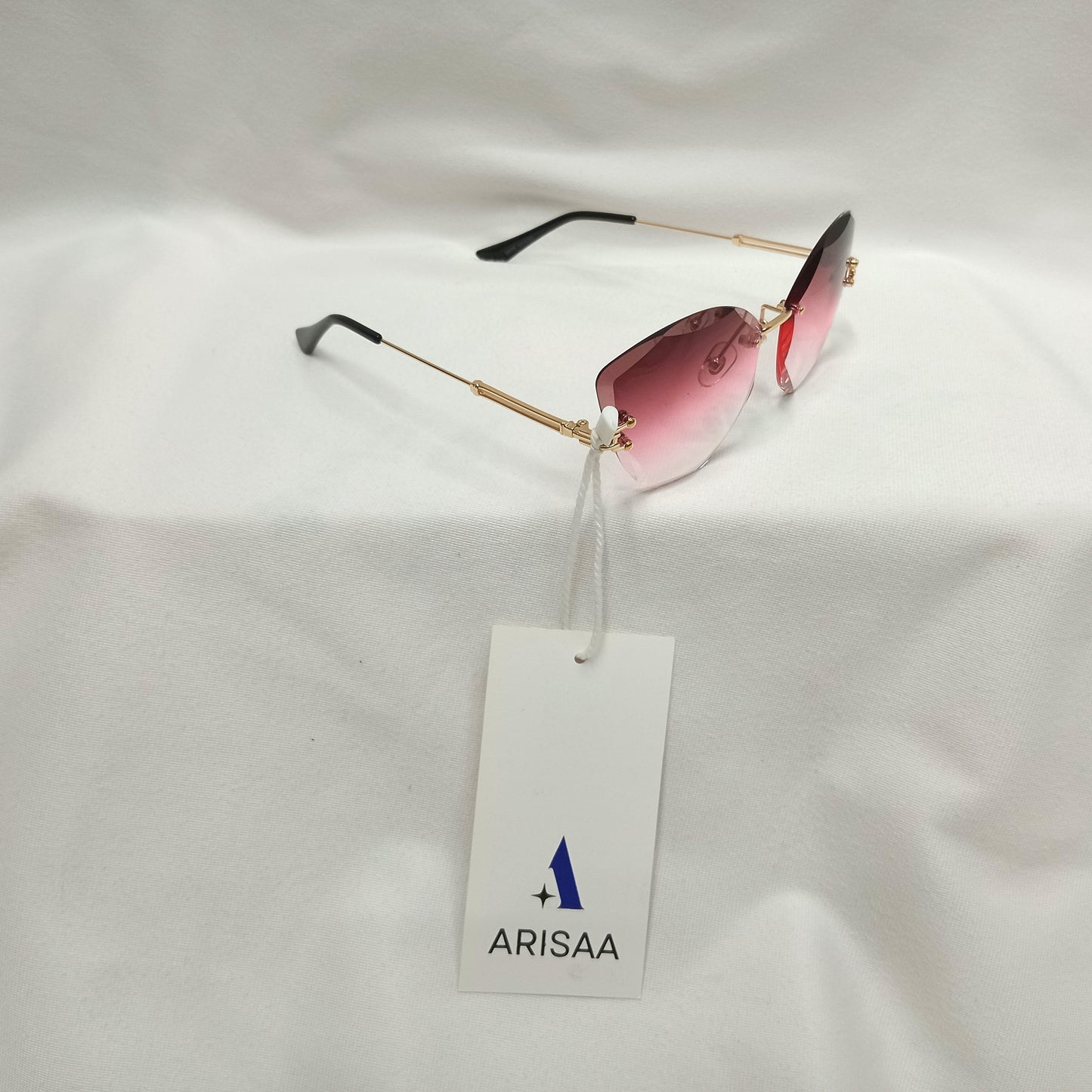 Round cat eye Pink Sunglasses