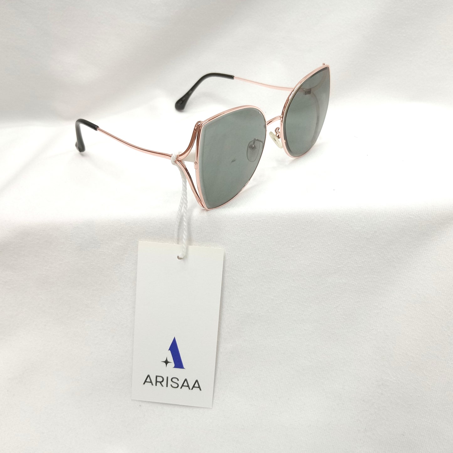 Gray Oval Sunglasses