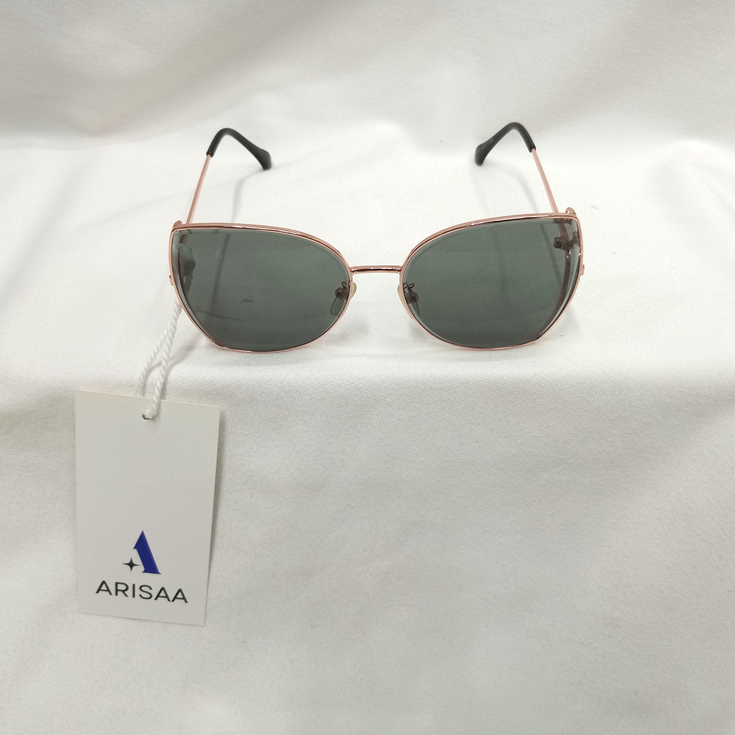 Gray Oval Sunglasses