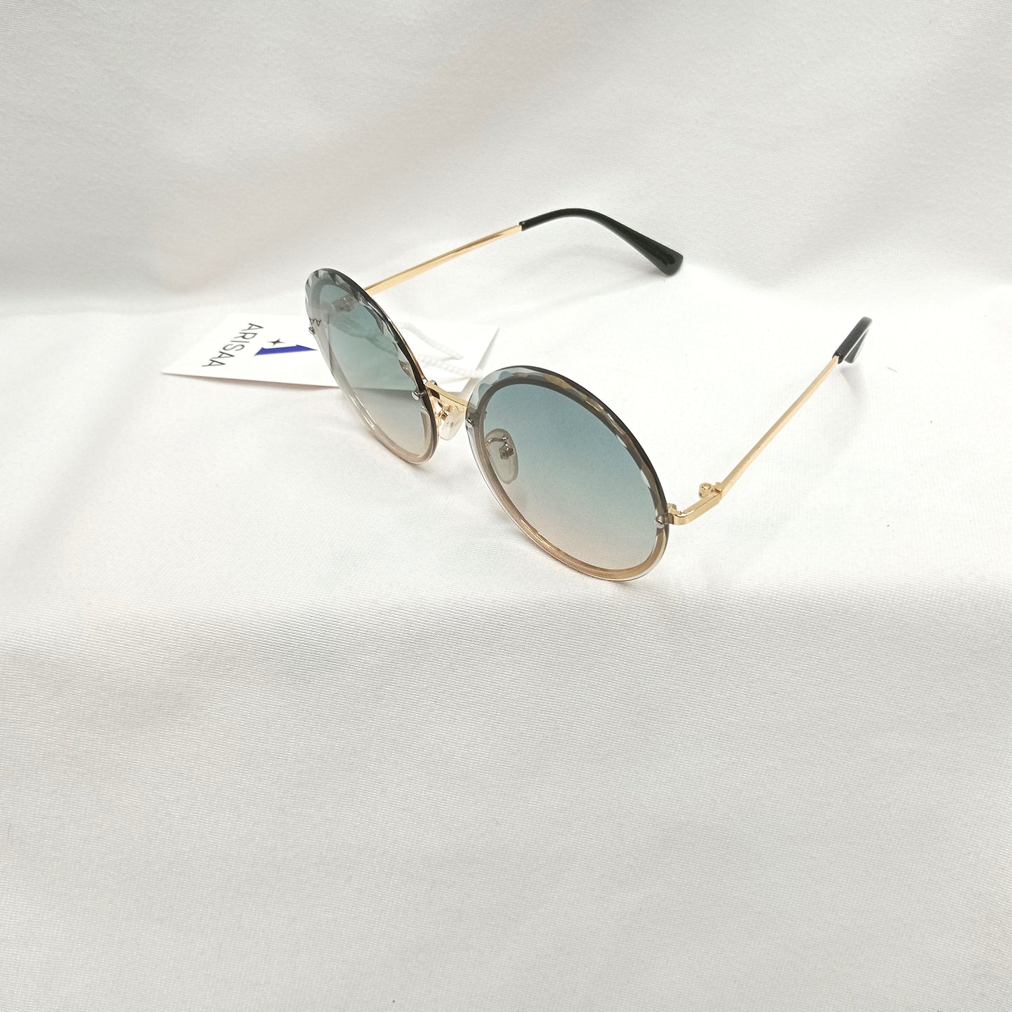 Round Green Sunglasses