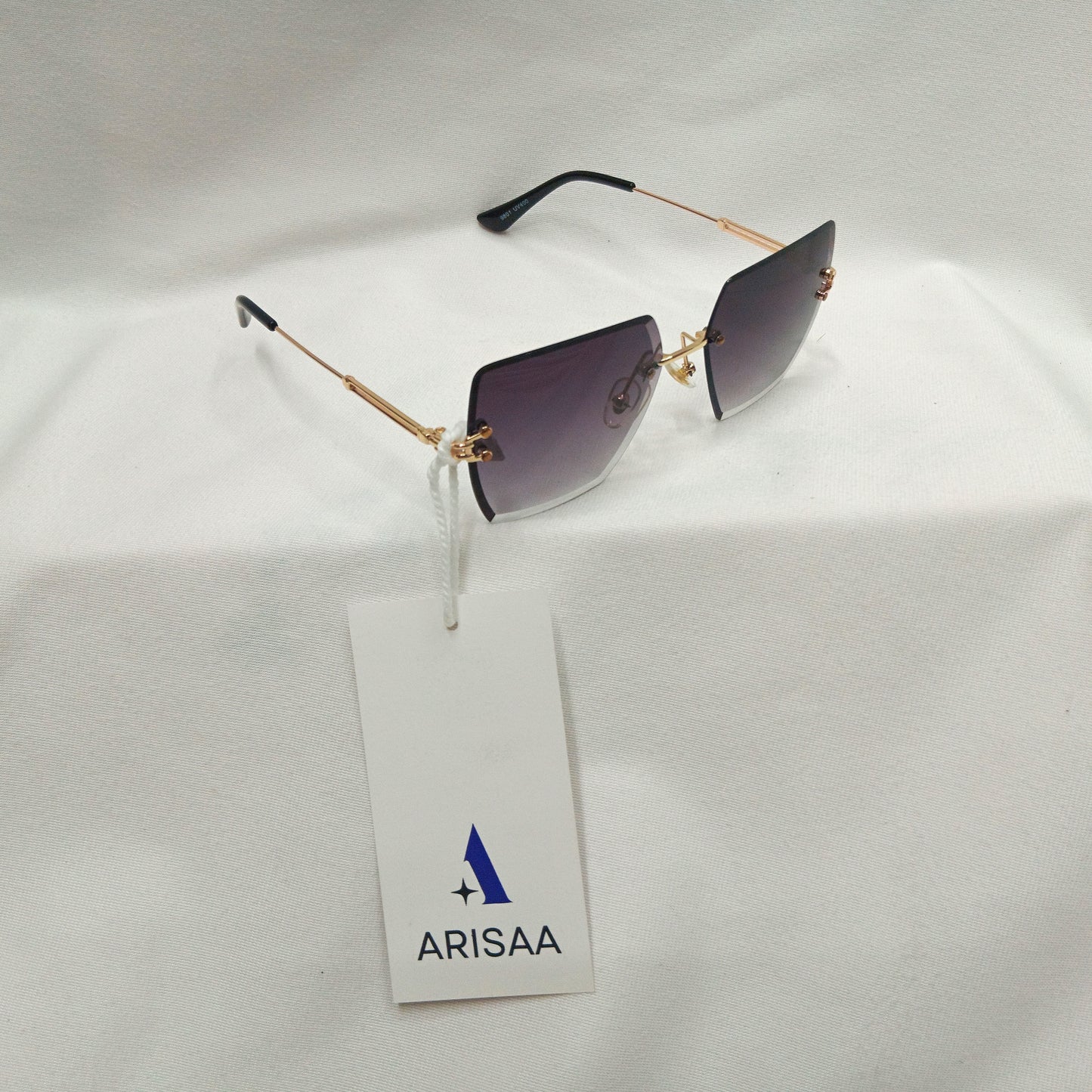 Square Sunglasses with Black Shade