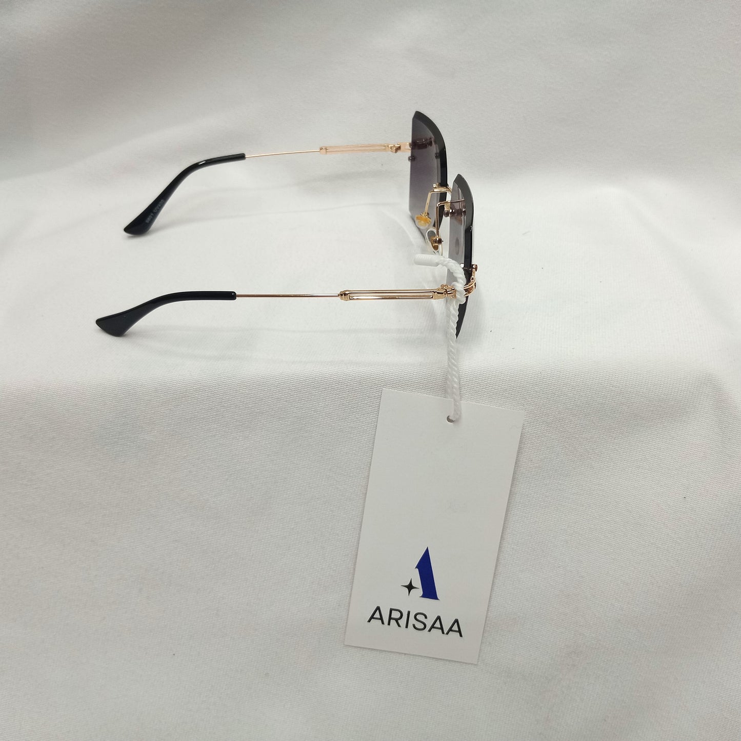 Square Sunglasses with Black Shade