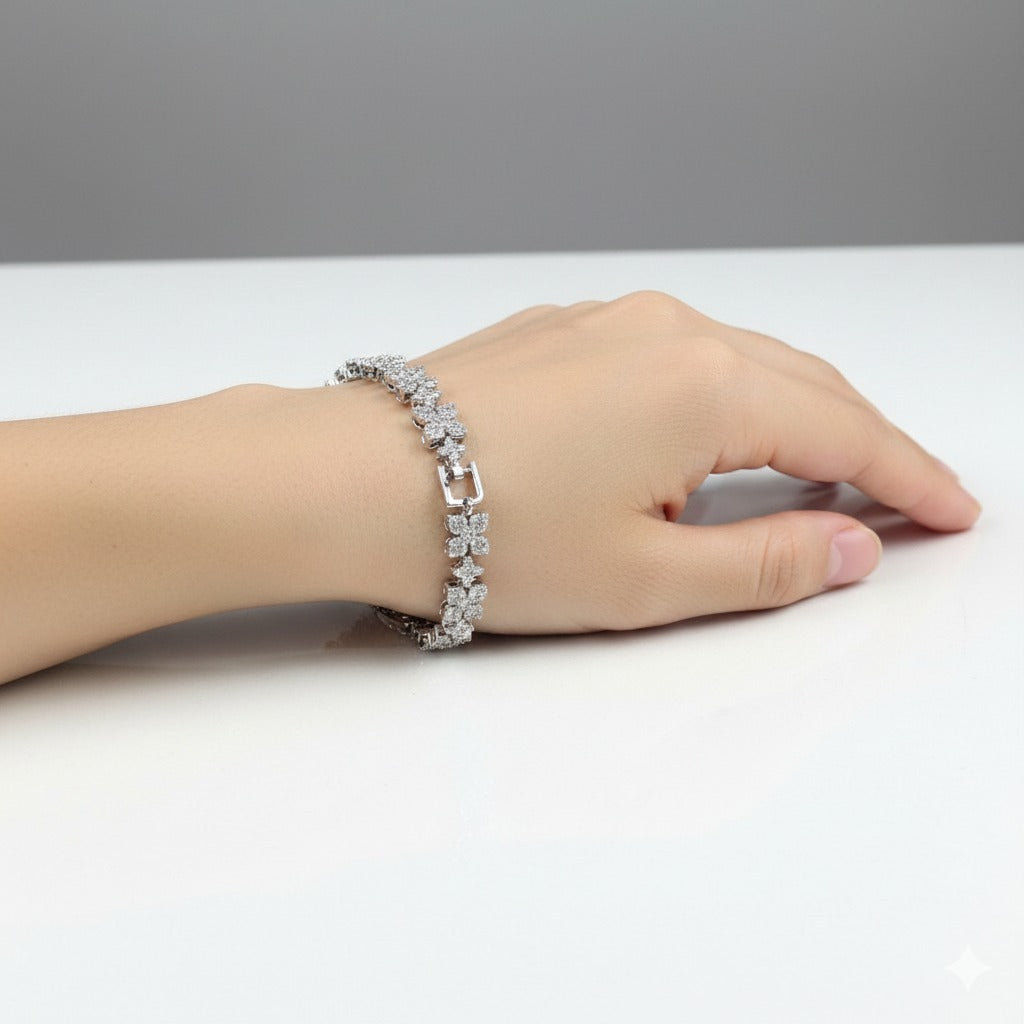 Flora Royale Crystal Bracelet