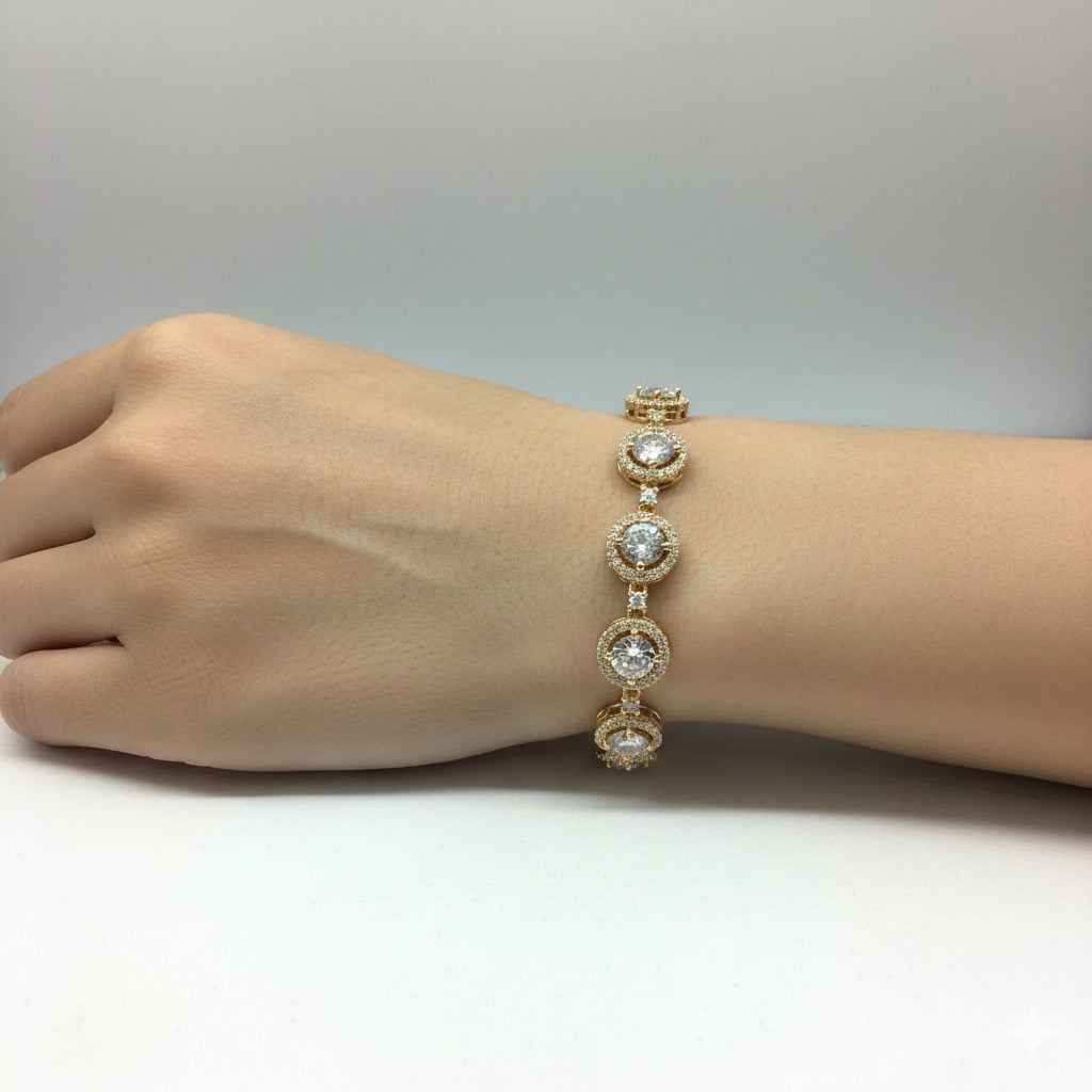 Royale Gold Sparkle Bracelet