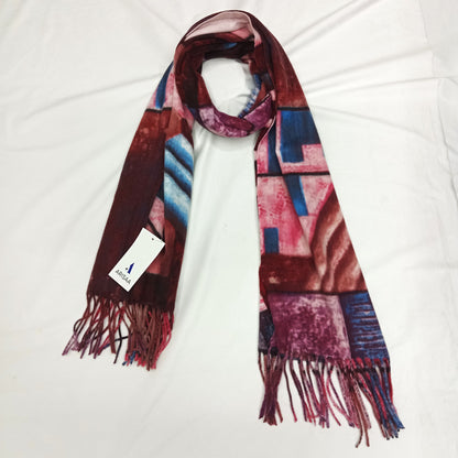 long smooth winter scarf