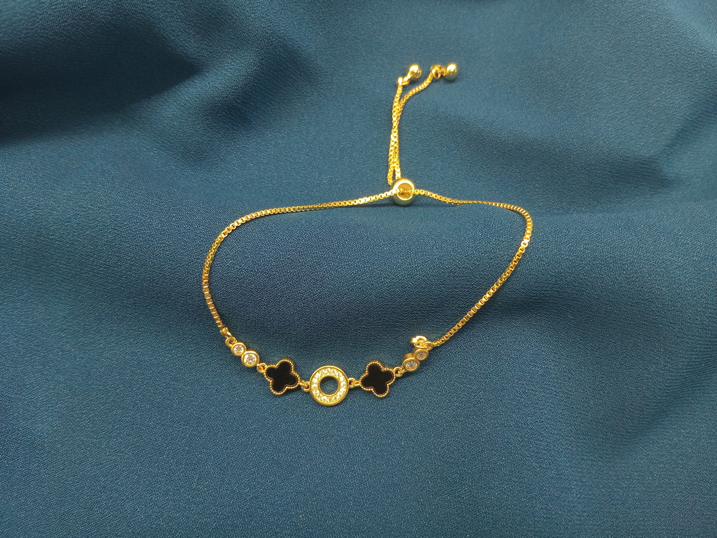 Gold Plated Stylish Look Bracelet