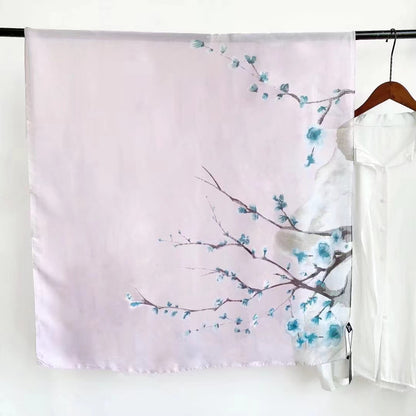 lite purple scarf for women