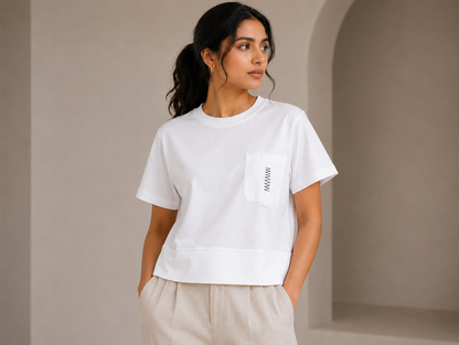 Smart Casual Mini Artwork T-Shirt