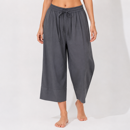 Flowy Wide-Leg Comfort Pants