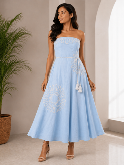 Sculpted Glamour Gown