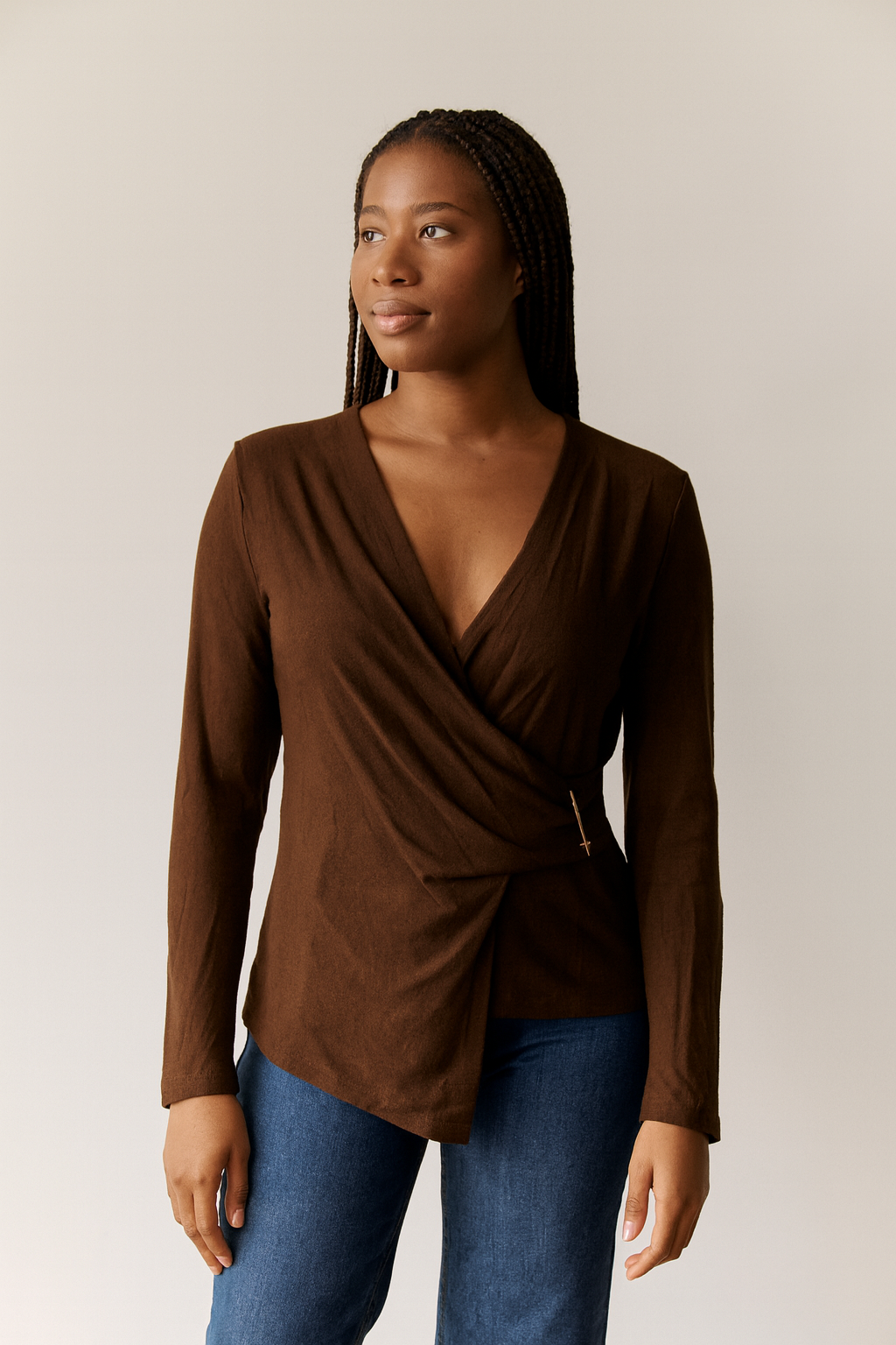 Styles plain western top