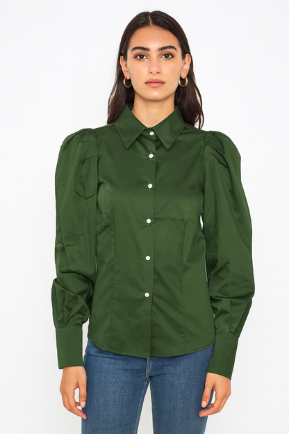 Smooth Fabric Shirt For Women