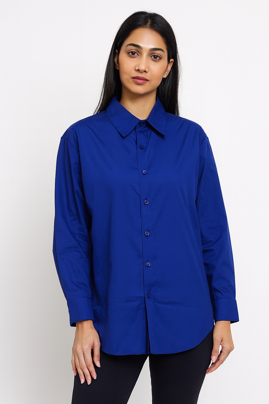 Long Shirt For Causal Look With Pocket