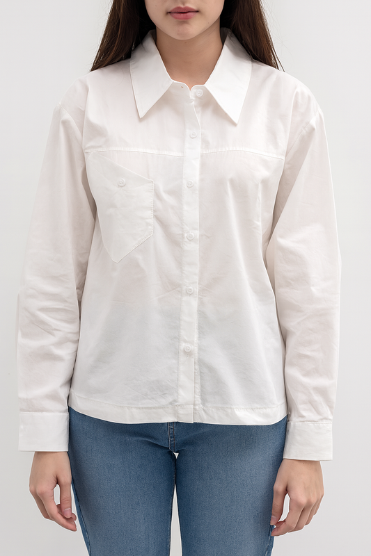 Jacket design shirt for causal look