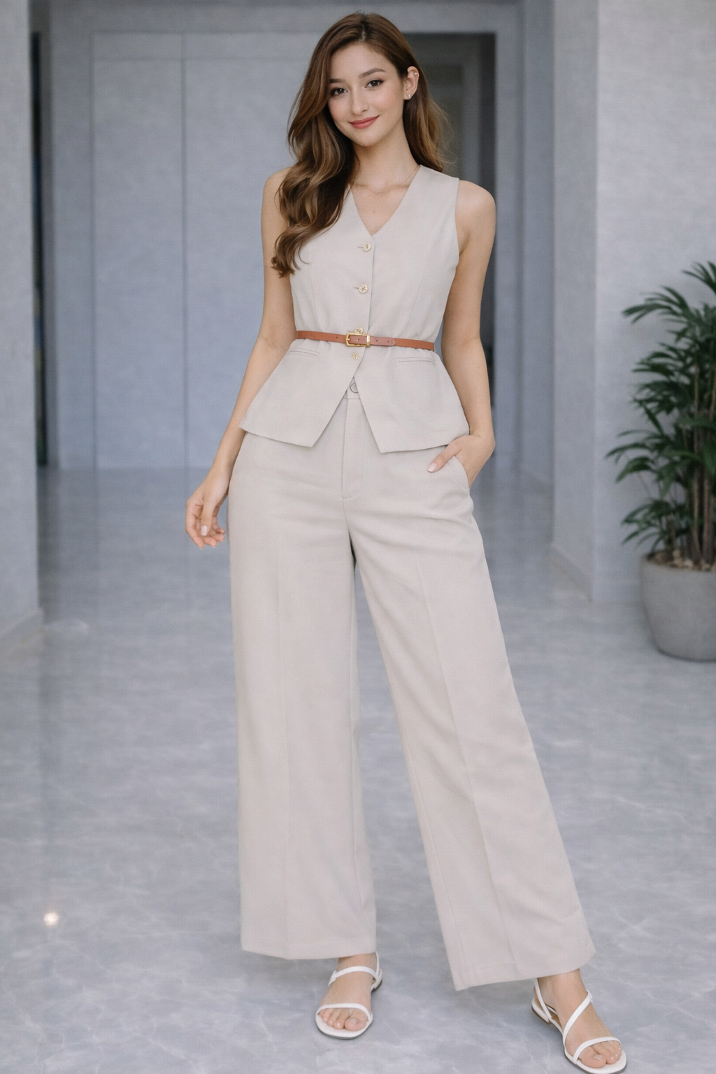 The Sculpted Belted Set