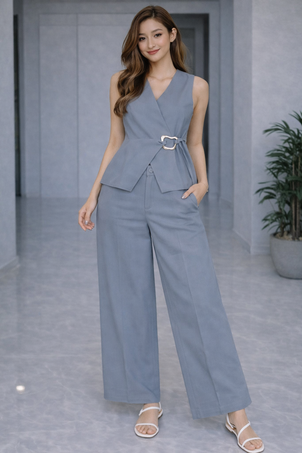 The Sculpted Belted Set