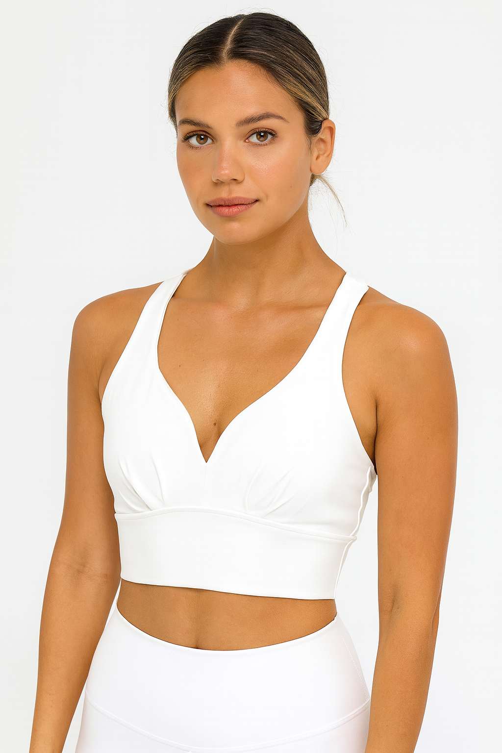 White Top  Yoga For Female
